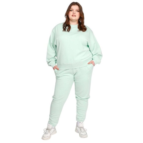 NEW Brunette the Label "Best Friend " Crew | Mint Gelato - Picture 2 of 3